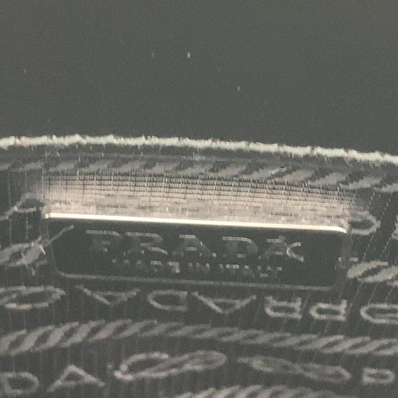 Prada Re-Edition Blushed Leather Mini Handbag Black - Picture 8 of 8